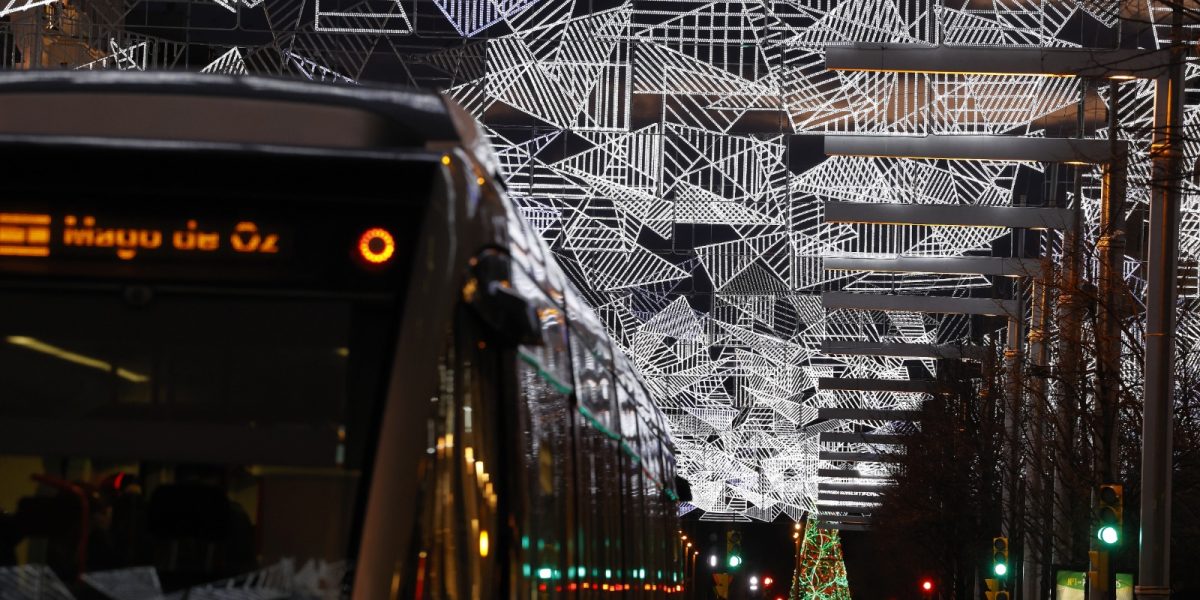 encendido luces navidad