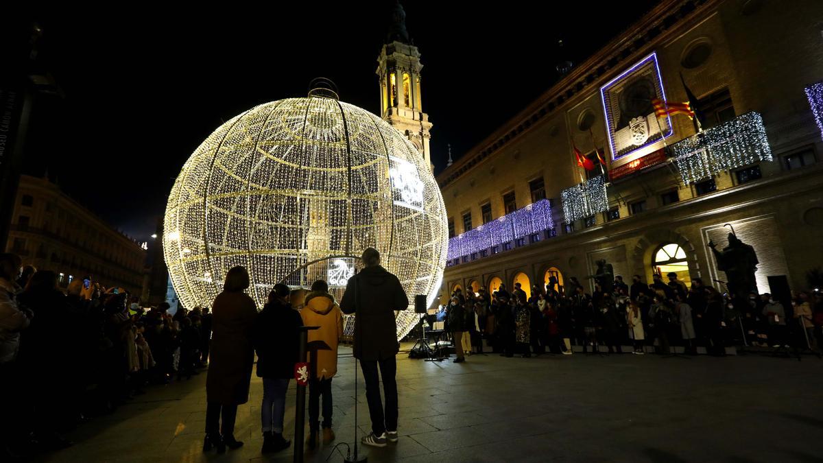 navidad zaragoza bola