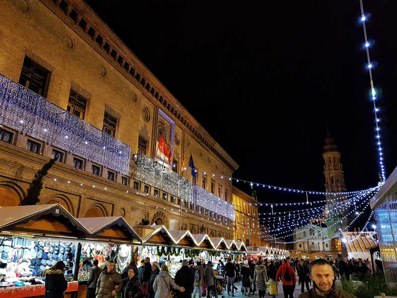 zaragoza navidad mercadillo